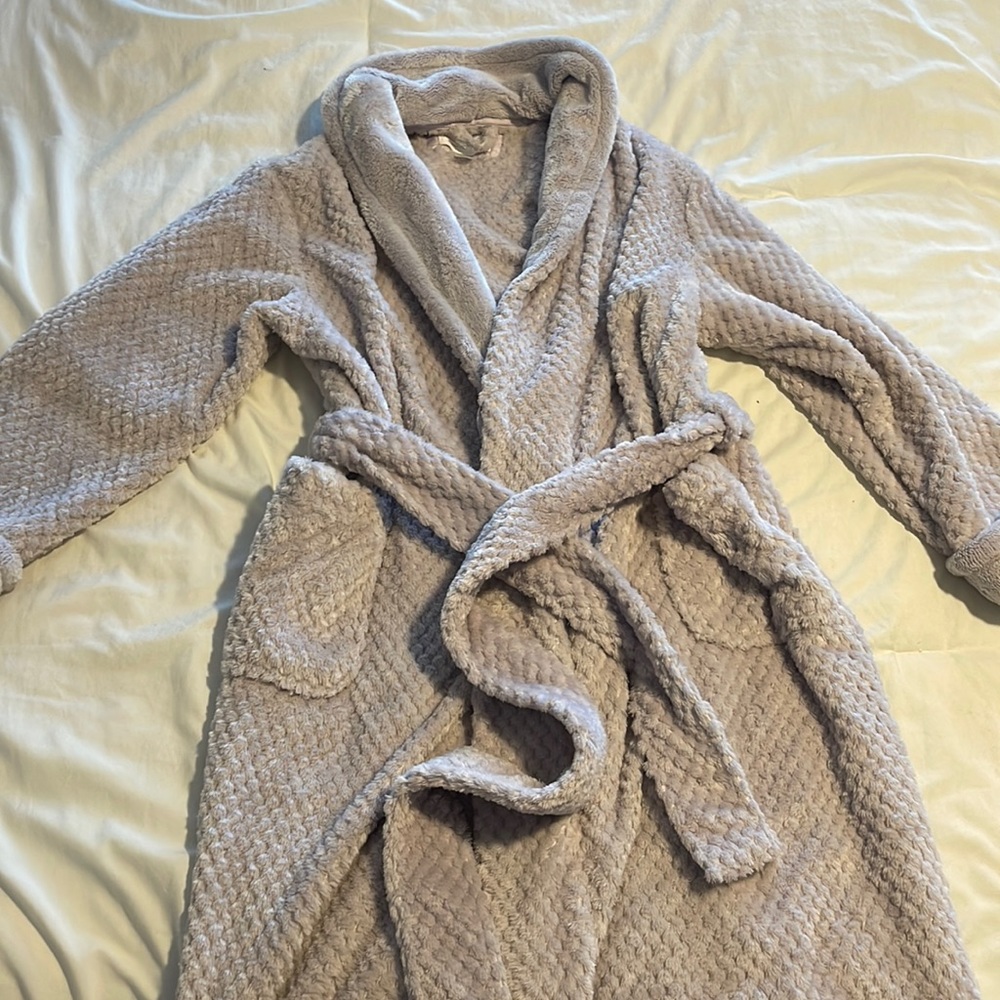 Soft purple robe